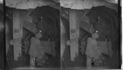 Loading Nickel Ore From Shute, 14th Level, Creighton Mine, Ont