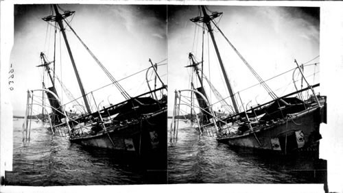 The Spanish Cruiser "Reina Mercedes", Cuba