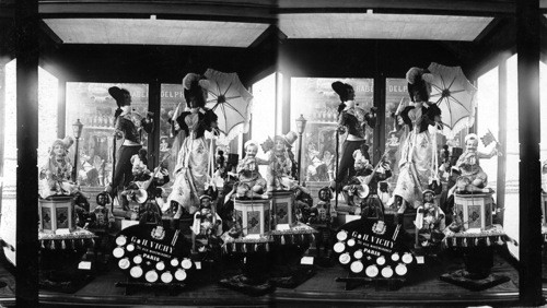 The Parisian Doll Exhibit, French Section, Liberal Arts Building, World's Columbian Exposition