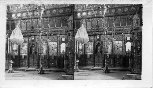 Chapel of church of the nativity, Bethlehem, Palestine