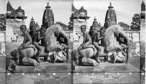 One of the Hindu Idols, Khajroha, India