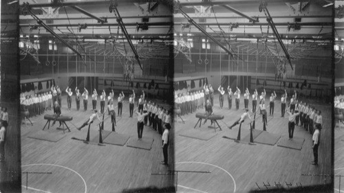 Boy's Gymnasium, Harrison Tech. H.S., Chicago, Ill