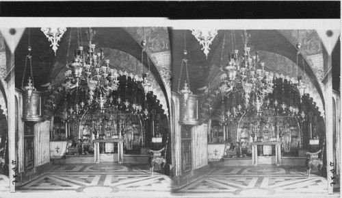 Calvary, Church of Holy Sepulchre, Jerusalem, Palestine