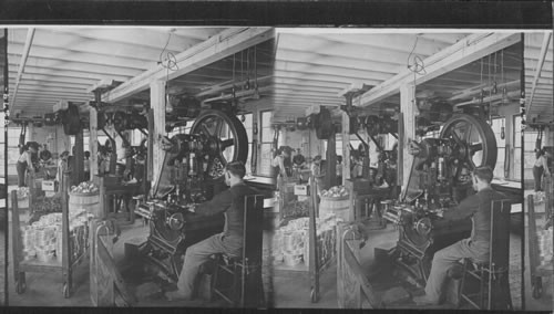 Manufacturing H.C. White Products, Stereographs and Lantern Slides. North Bennington, VT
