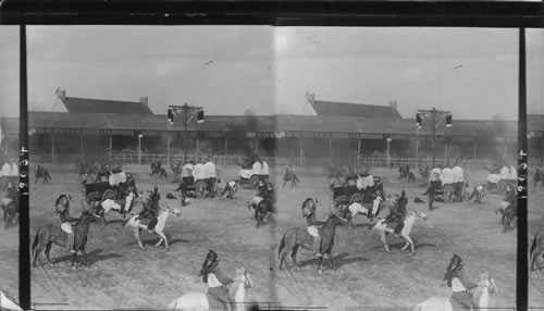 Wild West Show on the War Path - Jamestown Exposition. VA