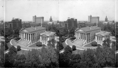 N. from State Office Bldg. to Capitol and the Square, City Hall back at right - Richmond Hotel at left. Richmond, VA