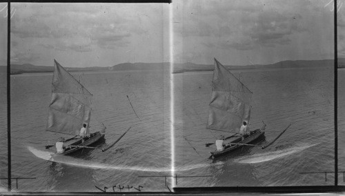 A Native Canoe, Philippines. More Or Less Suitable For U S Sch. Too common for Filipinos - Baker