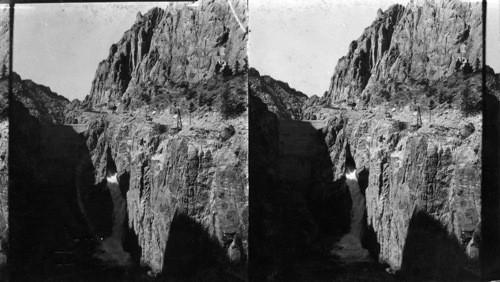 Shoshone Dam and Spillway