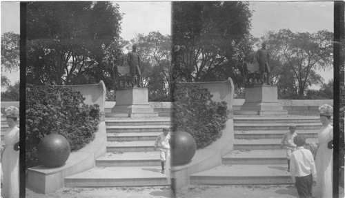 Lincoln Memorial Executed by St. Gaudens, Lincoln Park, Chicago