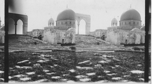 The stairway and Arch of Approach and etc., Jerusalem