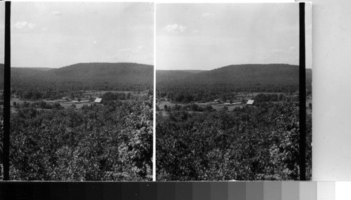 Farm in Ouachita Mts. Eastern Oklahoma, Sampson, Oct 1948