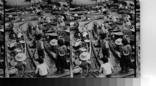 Markets Boats, Siam