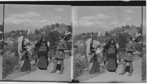 Nepalese Peasants at Darjeeling, India