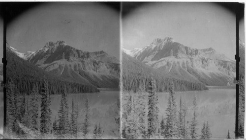 Emerald Mount, Towering Above Emerald Lake, Canada. B.C. Yoho