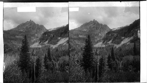 Cathedral spires soaring skyward (N.E.) and Ophir Loop of D &R.G.R.R. Colorado. No. It's the Rio Grande Southern RR at Ophir Wm.K