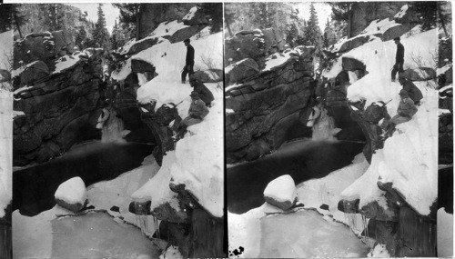 The "Devil's Punch Bowl" looking east to "Roaring Fork". Colo. (Roaring Fork near Glenwood Spgs.)