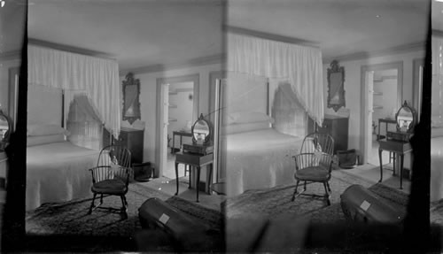 Mt. Vernon Mansion, Gen. Washington's Room, where he died