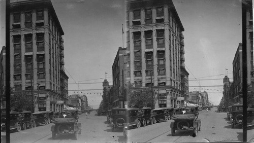 Scarth Street Looking North With McCallum Hill Building. Canada. Regina (?)