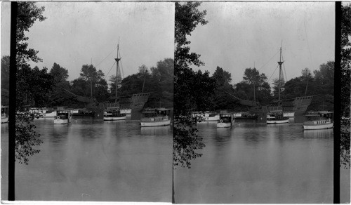 Replica of Columbus Boat at Jackson Park, Chicago, Ill