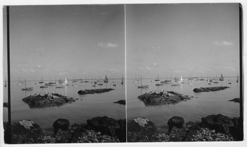 Yacht scene, Greenwich, Conn. Sampson 8/18/47