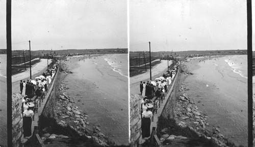 A Bathing Scene in Newport, R.I