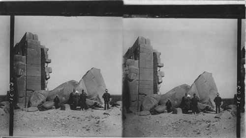 Fallen Statue of Rameses II, Thebes, Egypt