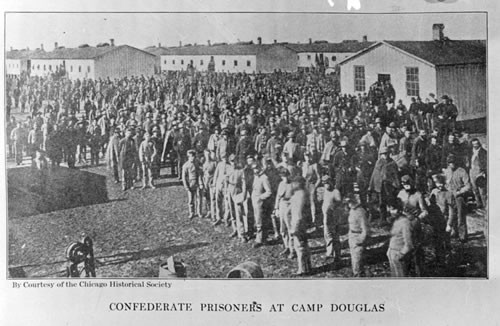 Confederate Prisoners at Camp Douglas, Chicago