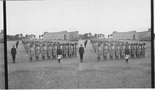 Cadets of the Peruvian Army. Peru