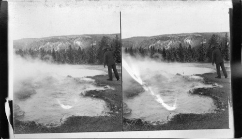 Excelsior Geyser. Yellowstone National Park. Wyo