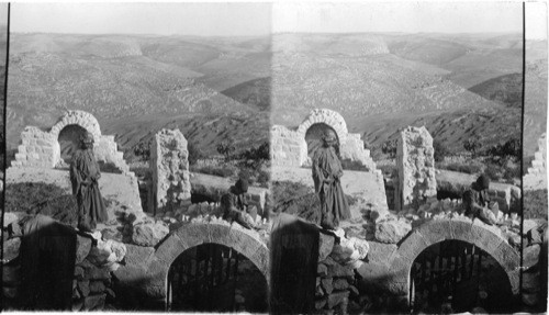 Scene in Mizpah. Palestine