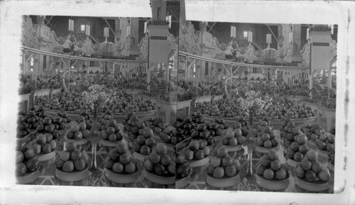 "Help yourself to an apple", Missouri Horticultural Exhibit