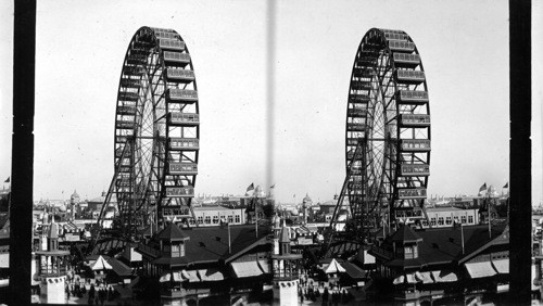 The Great Skyscraper Midway Plaisance, Worlds Columbian Exposition