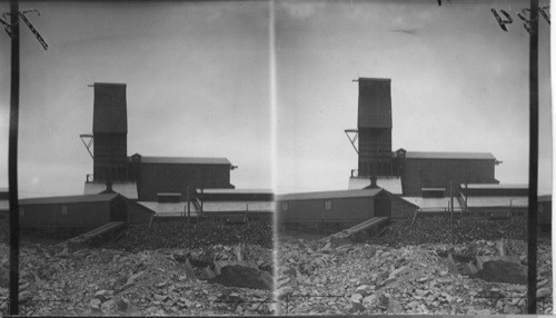 General View of the Head Frame, Creighton Mine, Ont