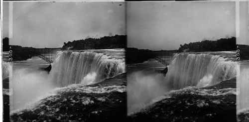 The American Falls from Luna Island, N.Y