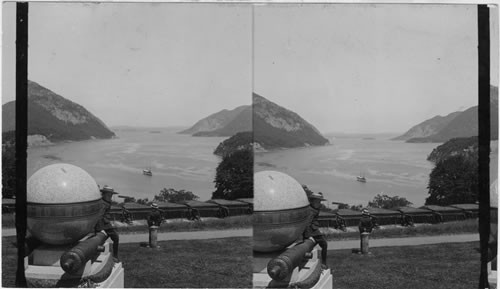 Looking Up the Hudson From West Point, N.Y