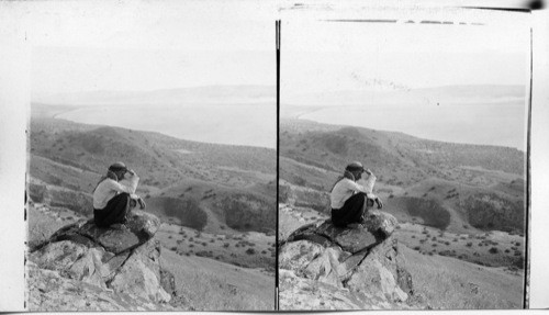 South end of Sea of Galilee, southwest from near old Hippos to site of Tarichea. Palestine