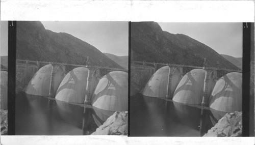 Coolidge Dam, Gila River, Arizona. 130 miles from Phoenix