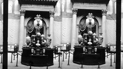 The Wonderful Vase Exhibit, French Department, Liberal Arts Building, World's Fair, Chicago