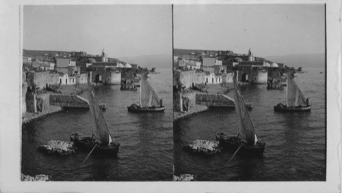 Tiberias and the Sea of Galilee from the North, Palestine