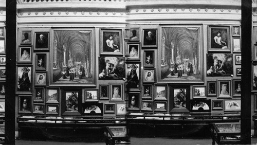 Interior of Women's Building, World's Columbian Exposition