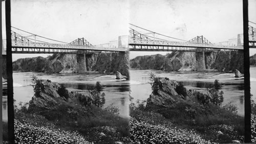 Reversing Falls - St. John River - New Brunswick. Canada