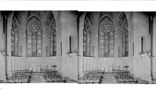 Chapel of St. Martin-French Chapel in St. John the divine Cathedral, N.Y. City. (St. Martin was Bishop of Tours, France)