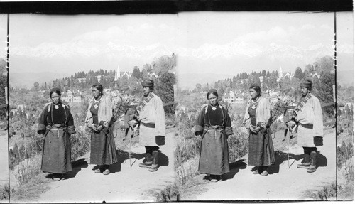 Tibetans from the Himalaya Mountaisn, Darjeeling, India