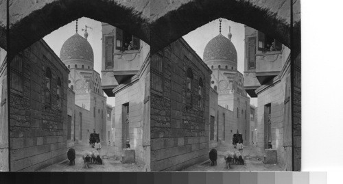 Tomb of Sultan Quait Bey - Tombs of the Caliphs, Cairo, Egypt. Be sure print comes through light in color