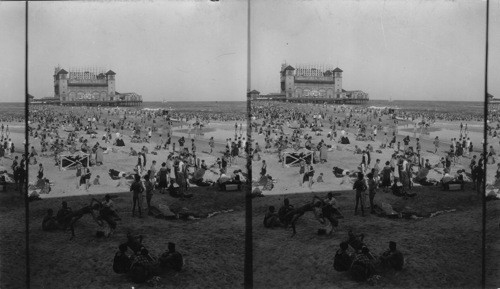 In the surf at Atlantic City