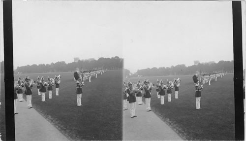 Military band at West Point, New York