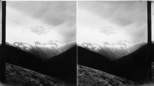 The Selkirks from Asulkan Glacier. Canada