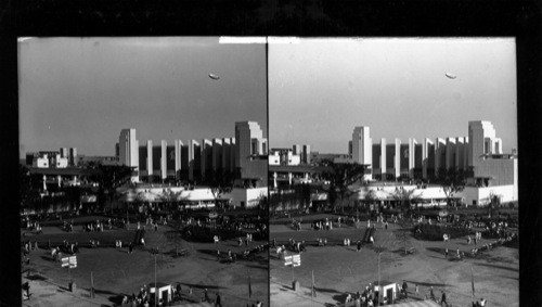 Hall of Science Forecourt, A Century of Progress, 1933