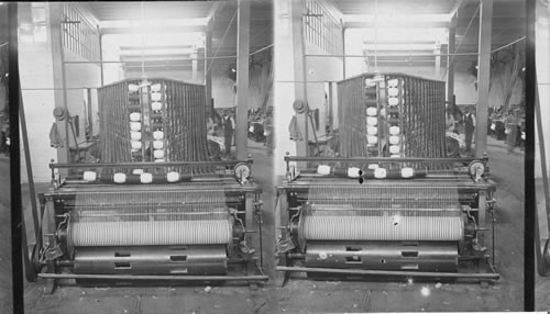 Warping Frames, Inca Cotton Mill Co. Lima, Peru