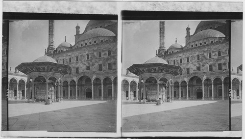 Interior Court of Mosque Mohammed Ali, Cairo, Egypt